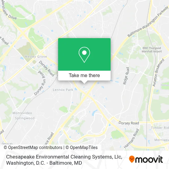 Chesapeake Environmental Cleaning Systems, Llc map