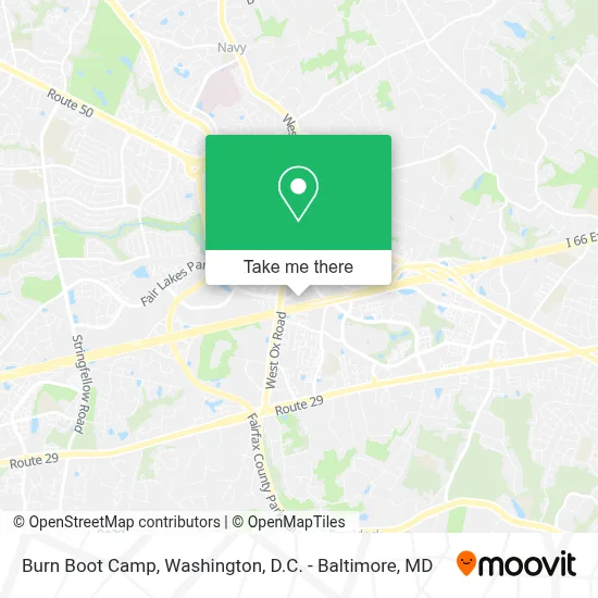 Burn Boot Camp map
