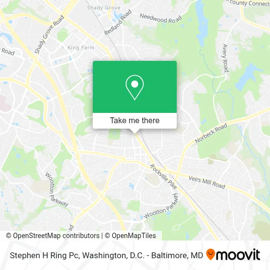 Stephen H Ring Pc map