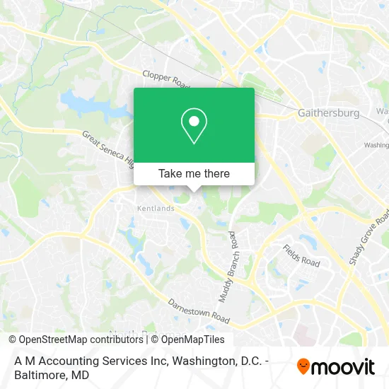 A M Accounting Services Inc map