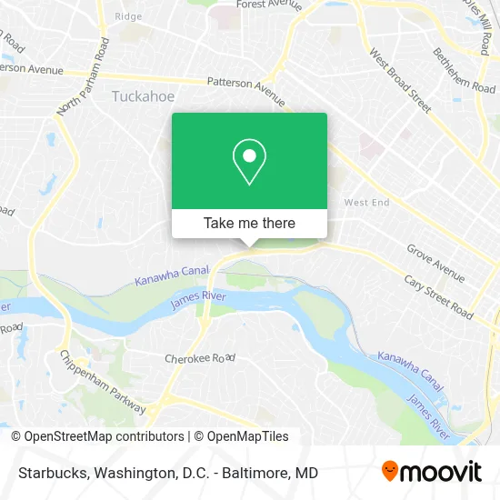 Starbucks map