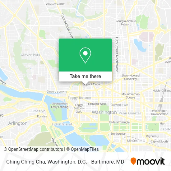 Ching Ching Cha map