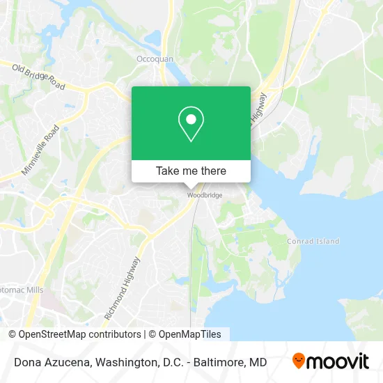 Dona Azucena map