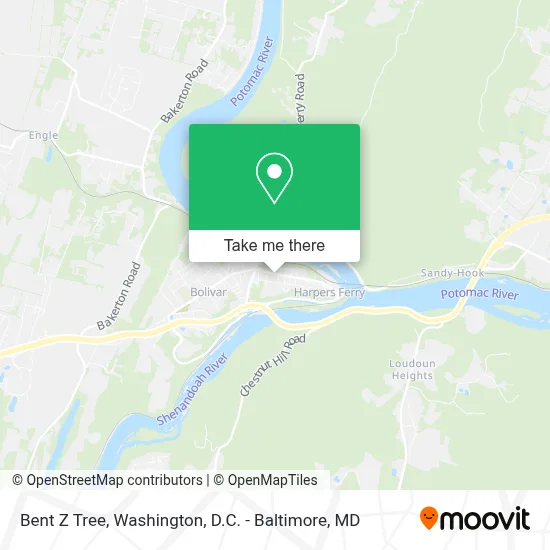 Bent Z Tree map