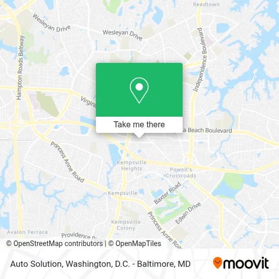 Auto Solution map