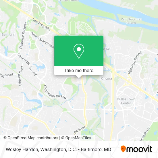 Wesley Harden map