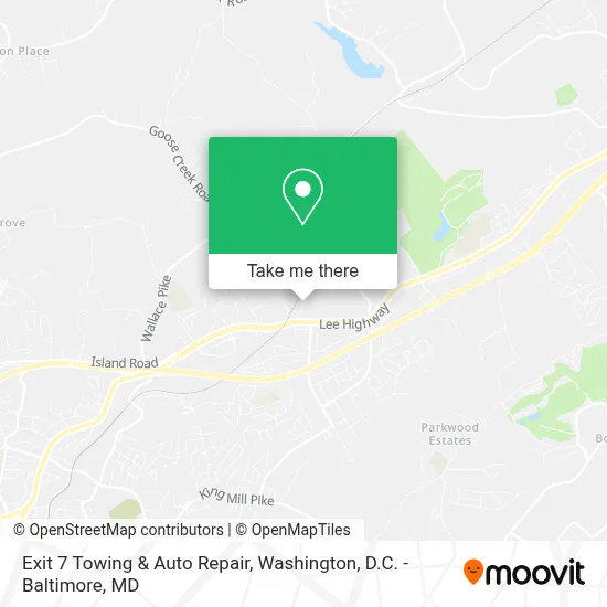 Exit 7 Towing & Auto Repair map