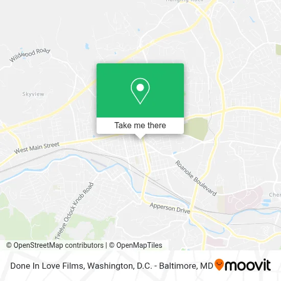 Done In Love Films map