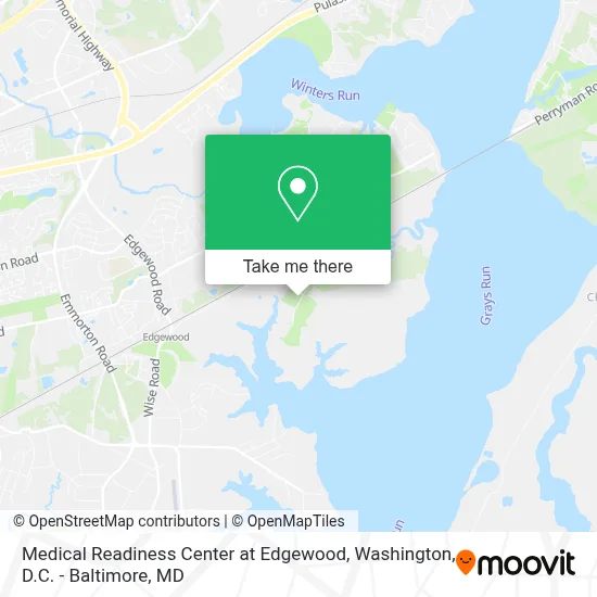 Medical Readiness Center at Edgewood map