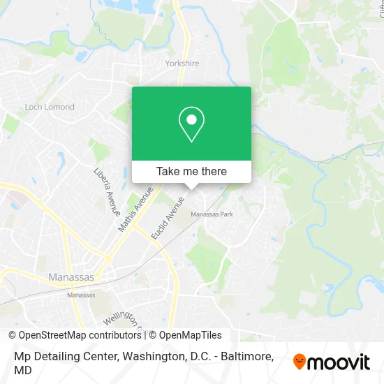 Mp Detailing Center map