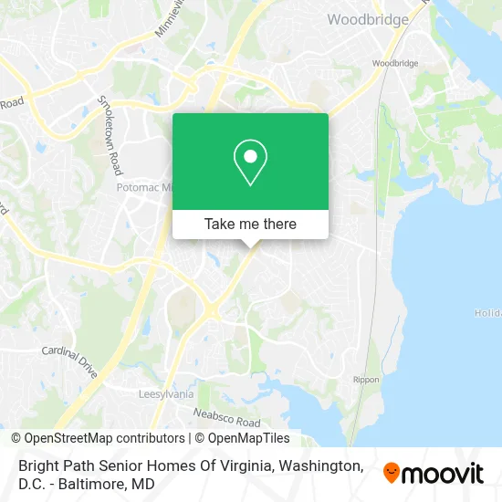 Bright Path Senior Homes Of Virginia map