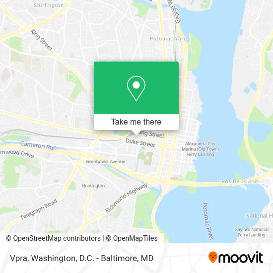 Vpra map