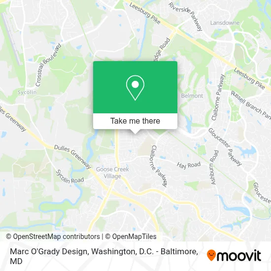 Marc O'Grady Design map