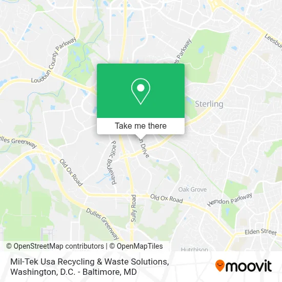 Mil-Tek Usa Recycling & Waste Solutions map