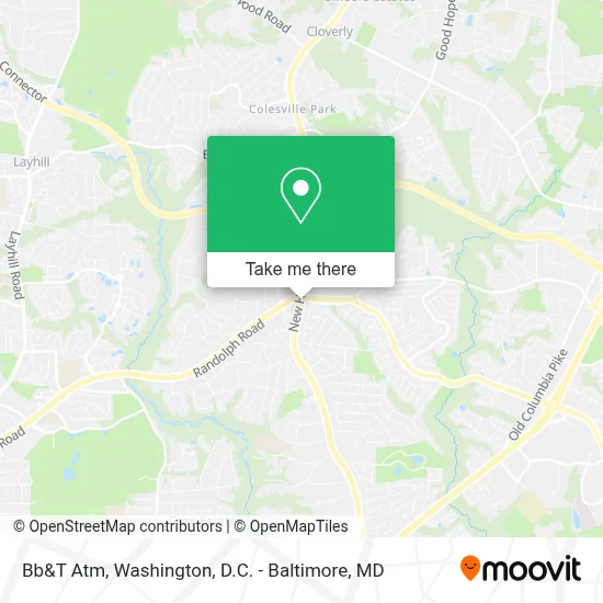 Bb&T Atm map