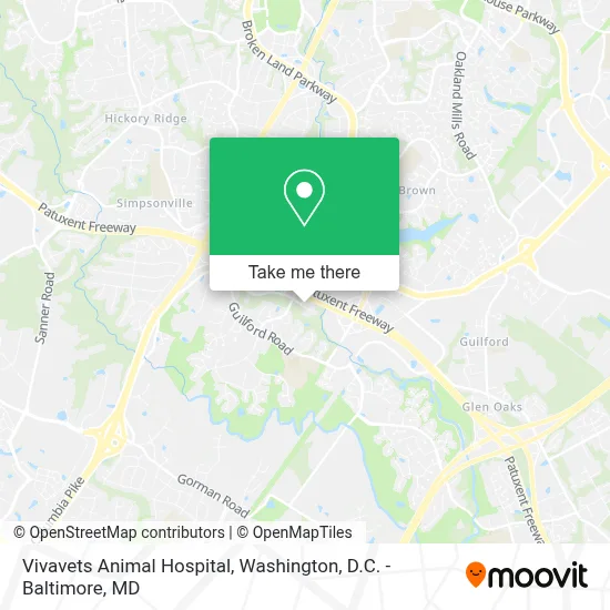 Vivavets Animal Hospital map