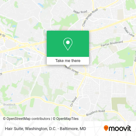 Hair Suite map