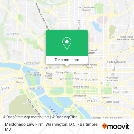 Maldonado Law Firm map