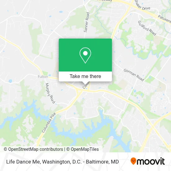 Life Dance Me map