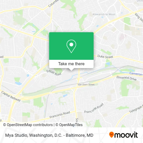 Mya Studio map