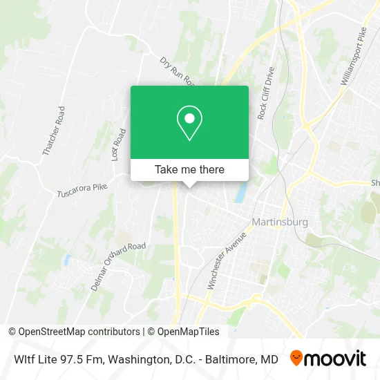 Wltf Lite 97.5 Fm map