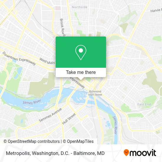 Metropolis map