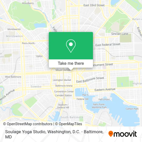 Soulage Yoga Studio map