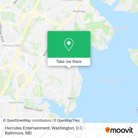 Hercules Entertainment map