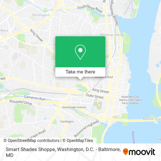 Smart Shades Shoppe map