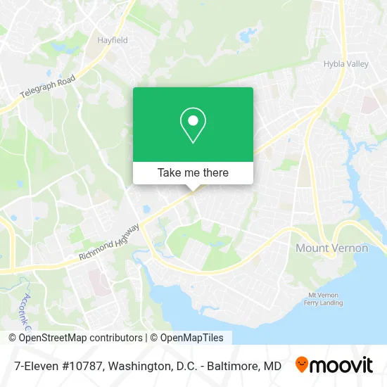 7-Eleven #10787 map
