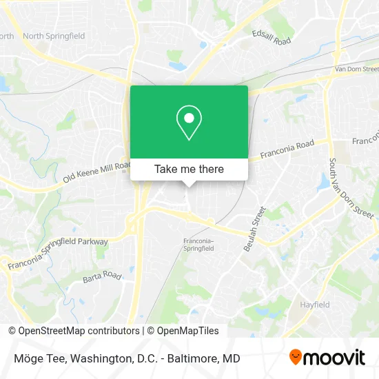 Möge Tee map