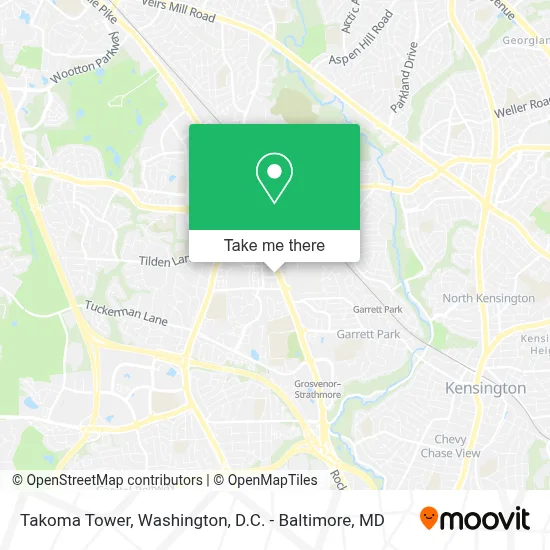 Takoma Tower map