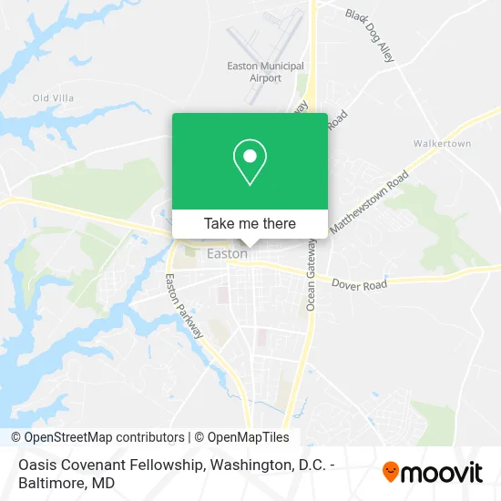 Oasis Covenant Fellowship map