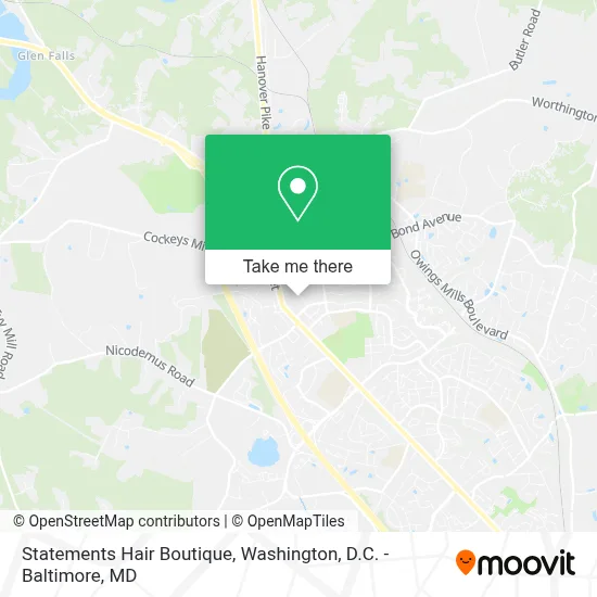 Statements Hair Boutique map