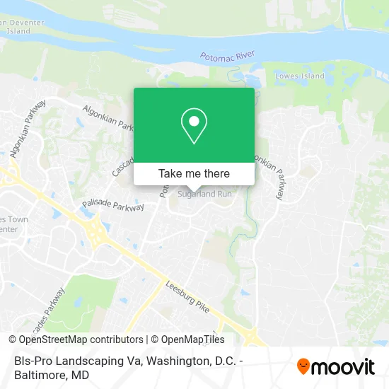 Bls-Pro Landscaping Va map
