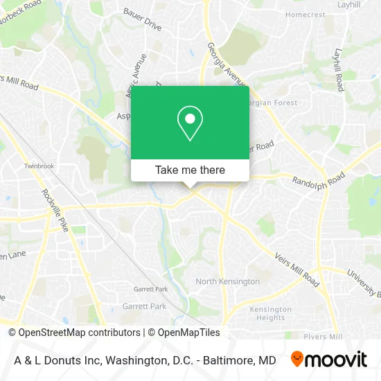 A & L Donuts Inc map