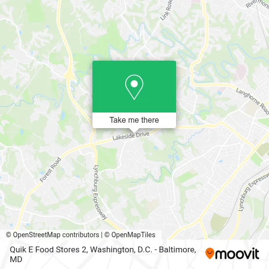 Quik E Food Stores 2 map