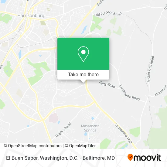 El Buen Sabor map