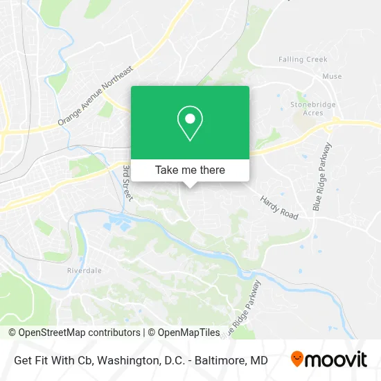 Get Fit With Cb map