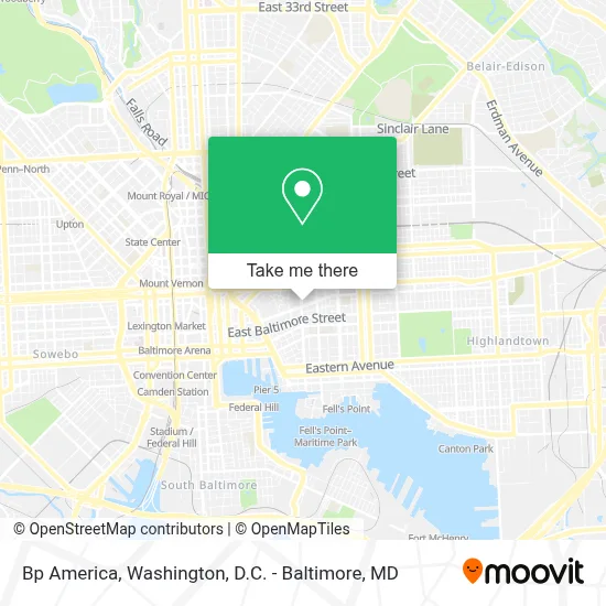 Bp America map