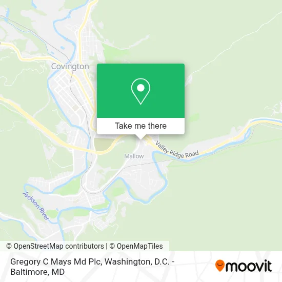 Gregory C Mays Md Plc map
