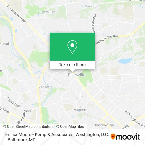 Erilisa Moore - Kemp & Associates map