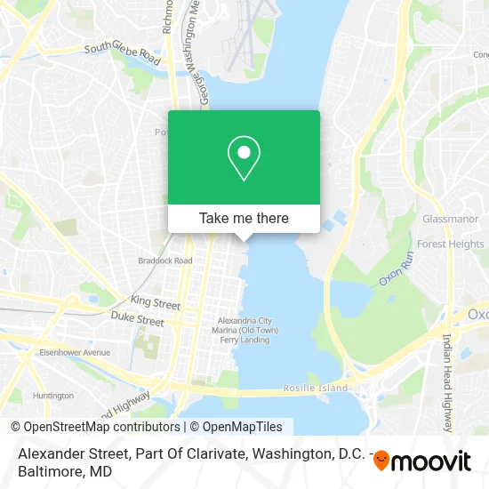 Alexander Street, Part Of Clarivate map