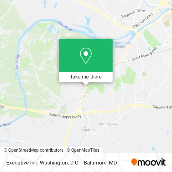 Executive Inn map