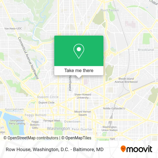 Row House map