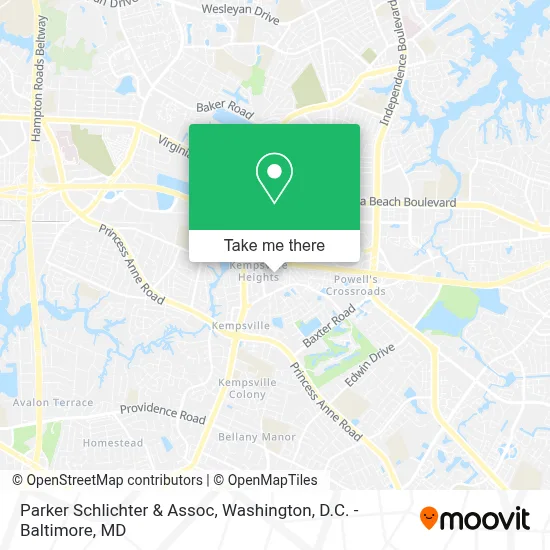 Parker Schlichter & Assoc map