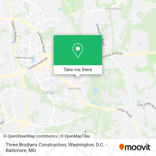 Three Brothers Construction map