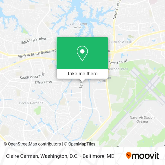 Claire Carman map