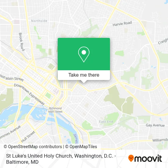 St Luke's United Holy Church map