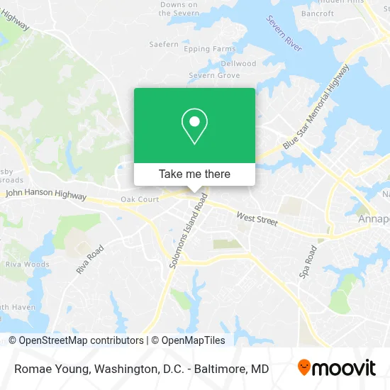 Romae Young map